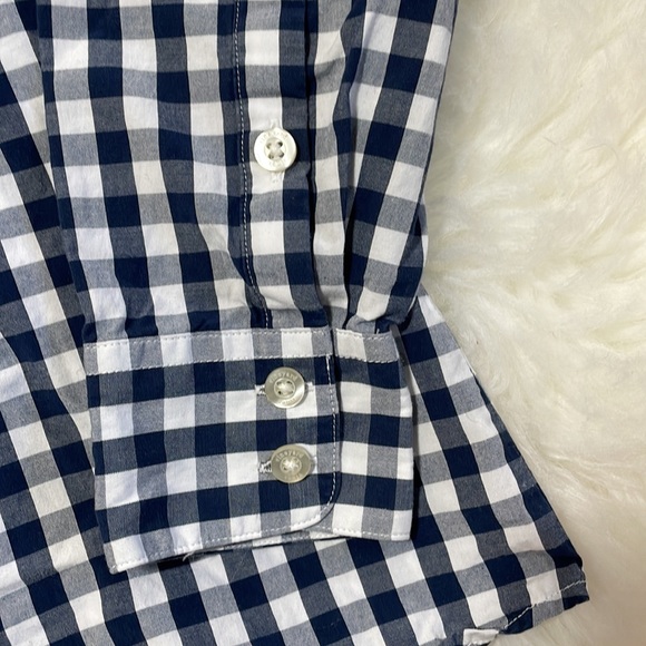 Vineyard Vines Womens Buffalo Plaid Button Down Shirt Size 2 - Picture 5 of 10